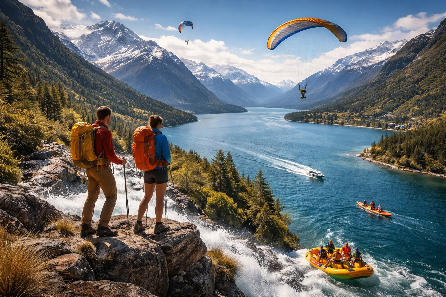 Adventure in New Zealand's turquoise paradise