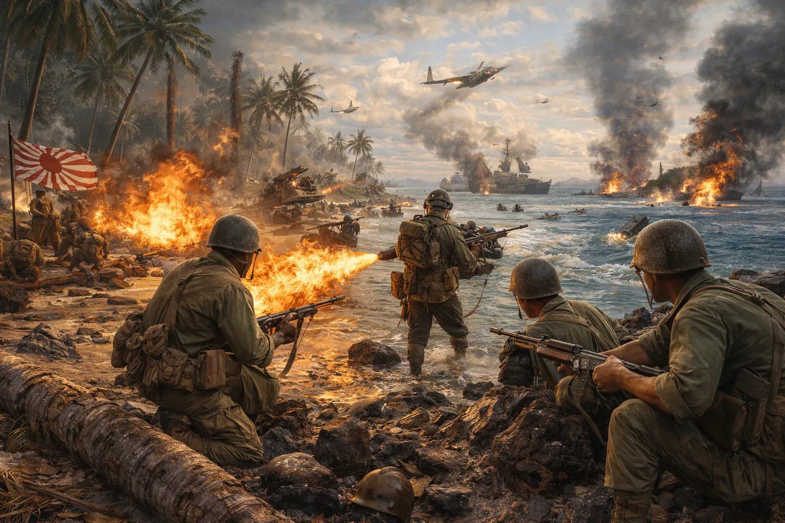 The War in the Pacific